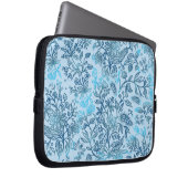 Dekorative Blume 15 Laptopschutzhülle (Vorne Rechts)
