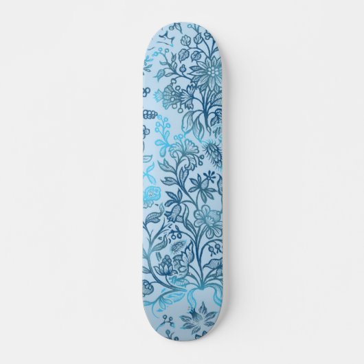 Dekorative Blume 15 Skateboard (Vorne)