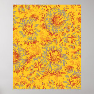 Dekorative Blume 16 Poster