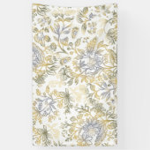Dekorative Blume 17 Banner (Vertikal)