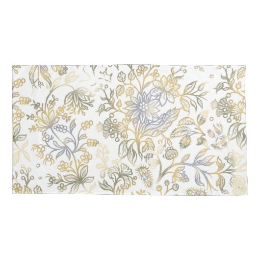 Dekorative Blume 17 Kissenbezug (Rückseite)