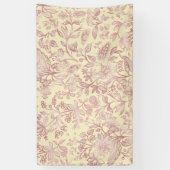 Dekorative Blume 18 Banner (Vertikal)