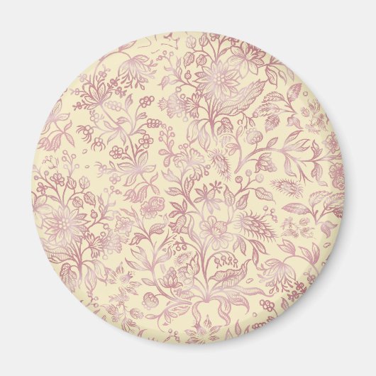 Dekorative Blume 18 Magnet (Vorne)