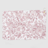 Dekorative Blume 19 Golfhandtuch (Horizontal)