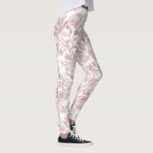 Dekorative Blume 19 Leggings (Rechts)