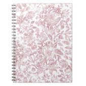 Dekorative Blume 19 Notizblock (Vorderseite)