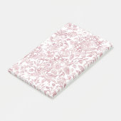 Dekorative Blume 19 Post-it Klebezettel (angewinkelt)