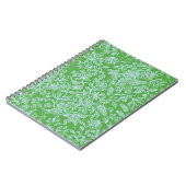 Dekorative Blume 1 Notizblock (Linke Seite)
