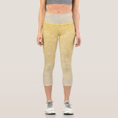 Dekorative Blume 20 Capri Leggings (Vorderseite)