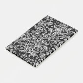 Dekorative Blume 21 Post-it Klebezettel (angewinkelt)