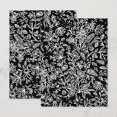 Dekorative Blume 21 Postkarte (Vorne/Hinten)