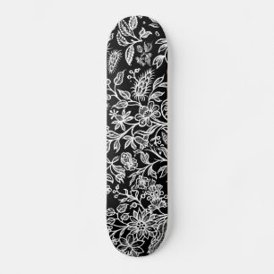 Dekorative Blume 21 Skateboard