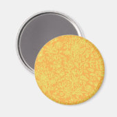 Dekorative Blume 2 Magnet (Vorderseite/Rückseite)
