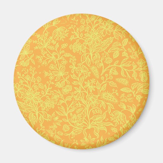 Dekorative Blume 2 Magnet (Vorne)