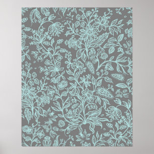 Dekorative Blume 8 Poster