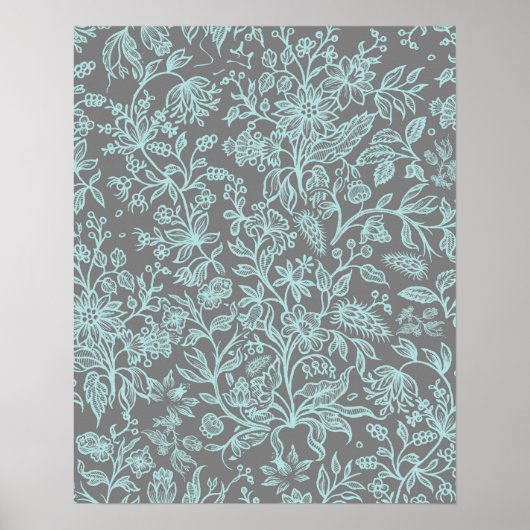 Dekorative Blume 8 Poster (Vorne)