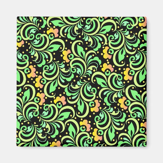 dekorative Blume Magnet (Vorne)