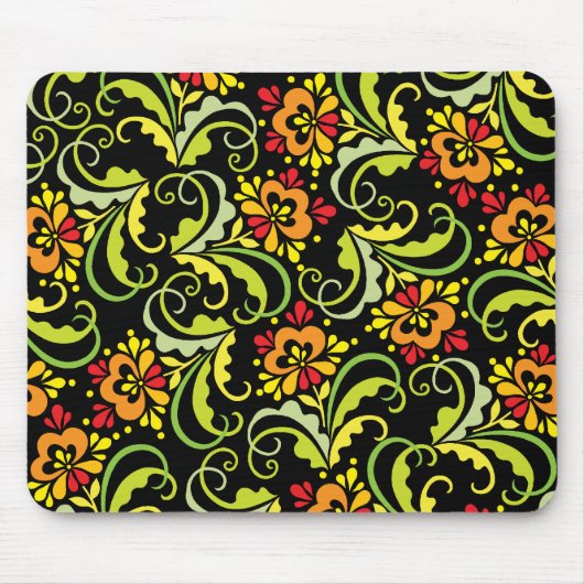 dekorative Blume Mousepad (Vorne)