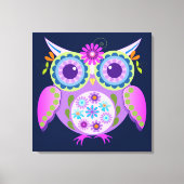 Dekorative Blume Power Leinwanddruck (Vorderseite)