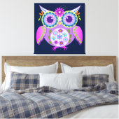 Dekorative Blume Power Leinwanddruck (Insitu (Schlafzimmer))