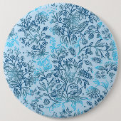 Dekorative Blumen 15 Button (Vorderseite)