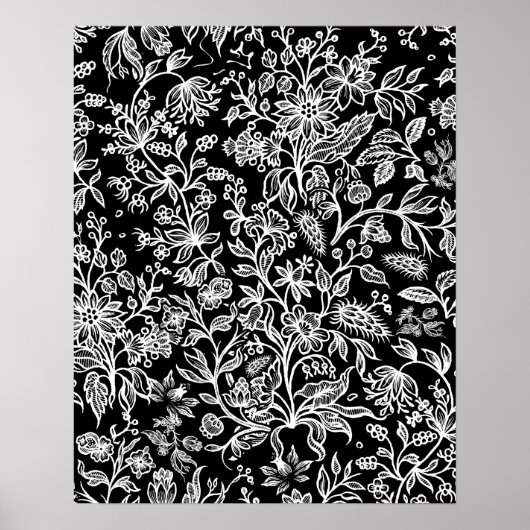Dekorative Blumen 21 Poster (Vorne)