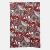 Dekorative Blumen Geschirrtuch (Vertikal)