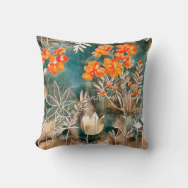 Dekorative Blumen Kissen