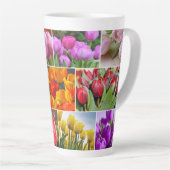 Dekorative Blumen Milchtasse (Rechte Ecke)
