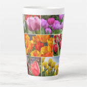Dekorative Blumen Milchtasse (Vorderseite)