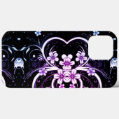 Dekorative Blumenkunst Case-Mate iPhone Hülle (Rückseite (Horizontal))