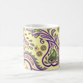 Dekorative Blumenmuster Kaffeetasse (Mittel)
