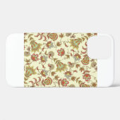 Dekorative Blumenmuster mit zarten Pflanze Case-Mate iPhone Hülle (Rückseite (Horizontal))