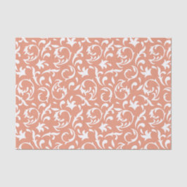 Dekorative Blütenblätter im Weißzwirn Seidenpapier