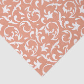 Dekorative Blütenblätter im Weißzwirn Seidenpapier (Ausschnitt)