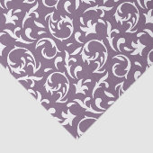 Dekorative Blütenblätter im Weißzwirn Seidenpapier (Ausschnitt)