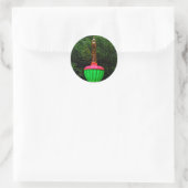 Dekorative Bubble Light Holiday Stickers (Tasche)