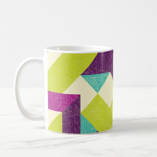 Dekorative Buchstaben: HandGezeichnet Muster Kaffeetasse (Links)