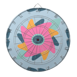 Dekorative bunte Fliese Dartscheibe