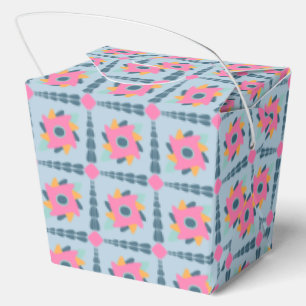 Dekorative bunte Fliese Geschenkschachtel