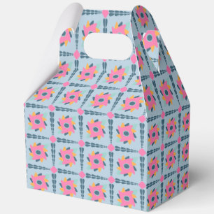 Dekorative bunte Fliese Geschenkschachtel