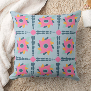Dekorative bunte Fliese Kissen