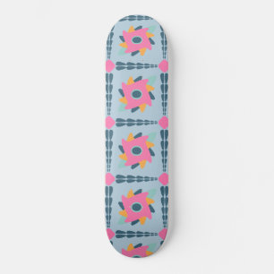 Dekorative bunte Fliese Skateboard