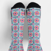 Dekorative bunte Fliese Socken (Oben)