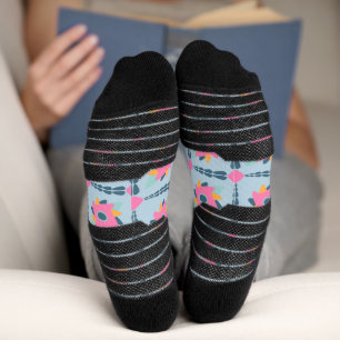 Dekorative bunte Fliese Socken