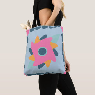 Dekorative bunte Fliese Tasche