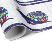 Dekorative bunte Schnecke Geschenkpapier (Rolleneckpunkt)