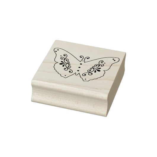 Dekorative Butterfly-Briefmarke Gummistempel (Stempel)