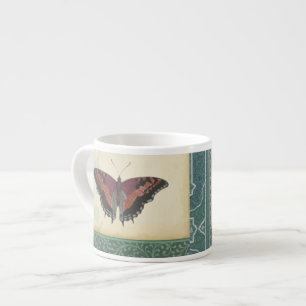 Dekorative Butterfly Brocade von Vision Studio Espressotasse