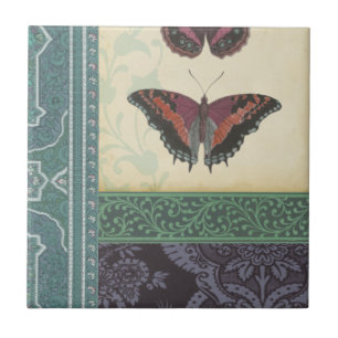Dekorative Butterfly Brocade von Vision Studio Fliese